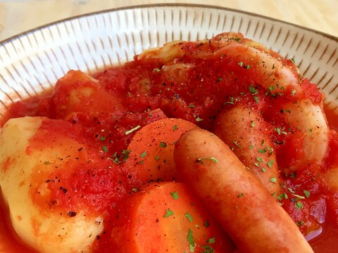 ホクホク〜♪温まる野菜ポトフ♡トマト味